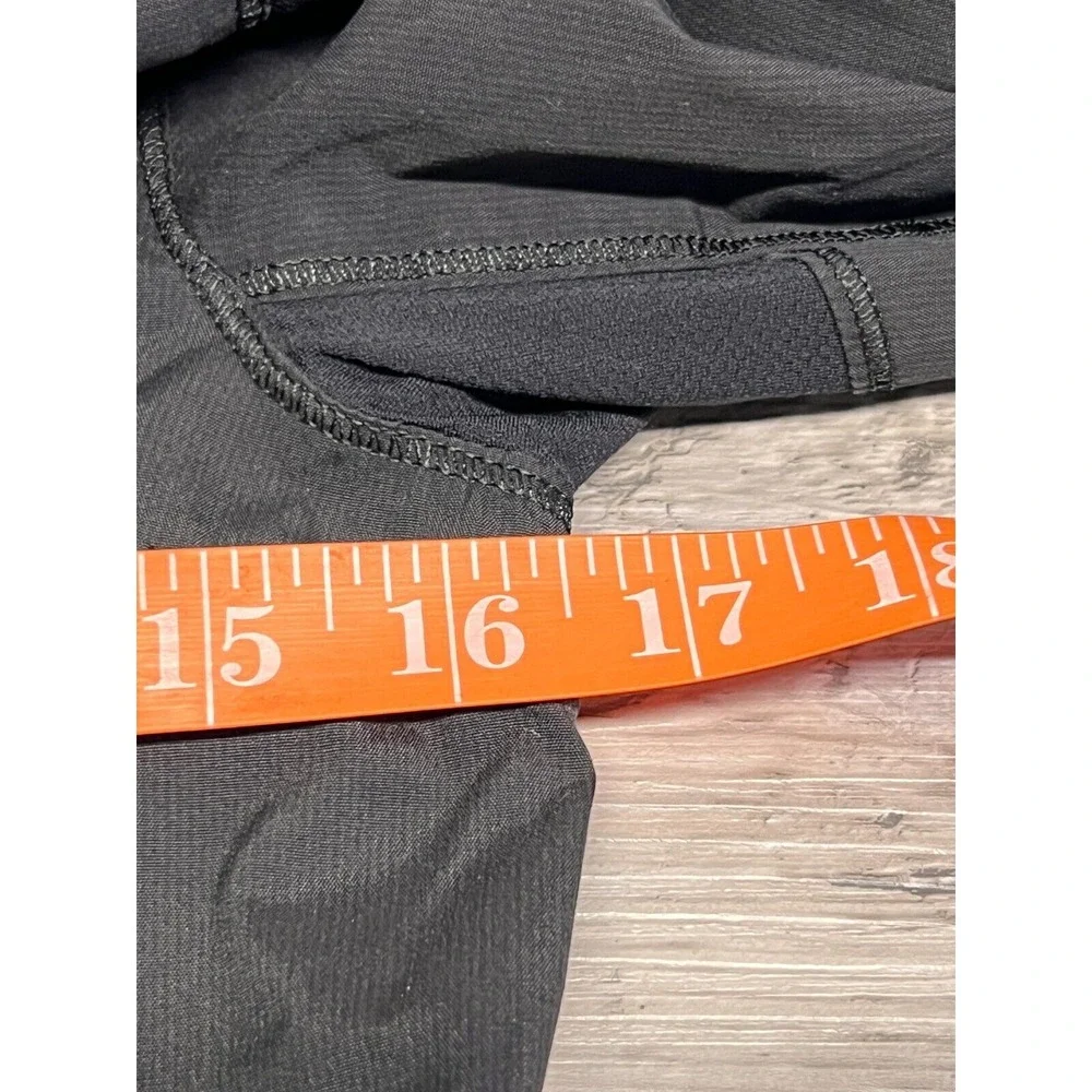 Lululemon Womens Bandit Jacket Black Size 4 Reflective Running Outerwear Hooded